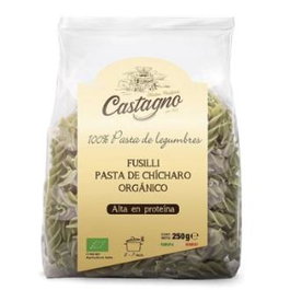 CASTAGNO Espirales de Guisantes 250gr. ECO