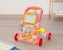 KioKids Andador Correpasillos Actividades Rosa con Piano, Pizarra y Juegos Educativos +12 Meses