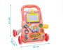 KioKids Andador Correpasillos Actividades Rosa con Piano, Pizarra y Juegos Educativos +12 Meses