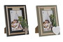 DKD Home Decor Marco de Foto para 10x15 cm, MDF, Verde Negro, 21x16x2 cm (12 Unidades)