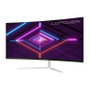 LC-Power LC-M34-UWQHD-100-C-V3 Monitor Gaming Curvo 34 3440 x 1440 VA White/Silver