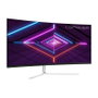 LC-Power LC-M34-UWQHD-100-C-V3 Monitor Gaming Curvo 34 3440 x 1440 VA White/Silver