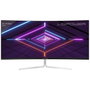 LC-Power LC-M34-UWQHD-100-C-V3 Monitor Gaming Curvo 34 3440 x 1440 VA White/Silver