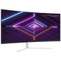 LC-Power LC-M34-UWQHD-100-C-V3 Monitor Gaming Curvo 34 3440 x 1440 VA White/Silver