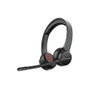 MEDIARANGE MROS307 Auriculares Inalámbricos Diadema Supraaural Bluetooth 5.2 para Llamadas y Música, Negro, Hasta 55 Horas de Batería