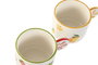 DKD Home Decor Mug Moderno Amarillo Rojo 9.3 x 7.7 x 12.6 cm Colección Frutas 24 (6 Unidades)