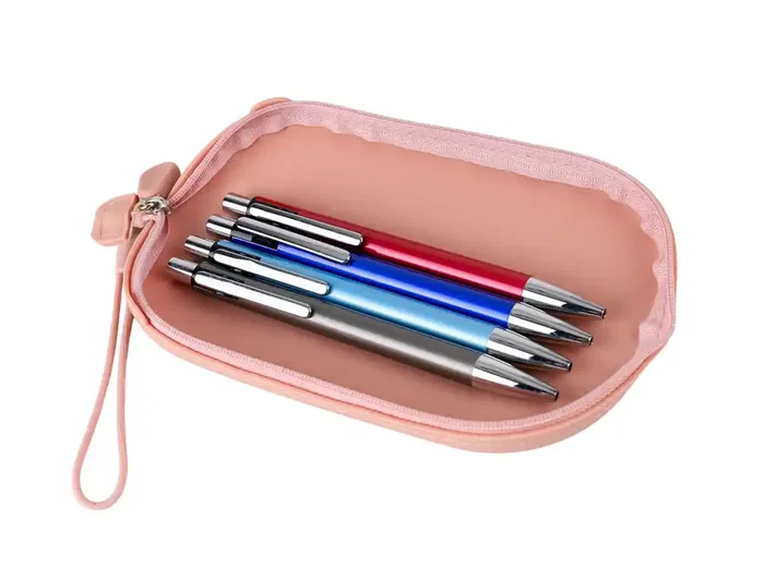 Oxford Estuche Forest Portatodo con Cremallera de Silicona Reciclada, Colores Surtidos - 210x280x250 mm