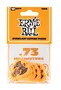 Ernieball Púas Guitarra Everlast Naranja 0,73 Mm - Pack 12 Unidades
