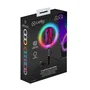 Celly Anillo de Luz LED RGB CLICKRINGRGBBK con Soporte Flexible para Smartphone y Trípode, Control Remoto, 3 Niveles de Luz, USB