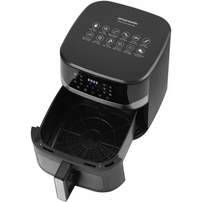 Arthur Martin Freidora sin aceite 10L 1800W negra - ampaf1800