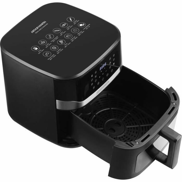 Arthur Martin Freidora sin aceite 10L 1800W negra - ampaf1800