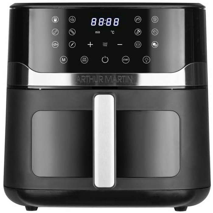 Arthur Martin Freidora sin aceite 10L 1800W negra - ampaf1800