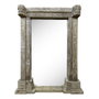 DKD Home Decor Espejo de Teca Tallas Antiguas Natural 150x18x225 cm