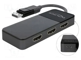 DeLOCK Divisor DisplayPort 1.4 a 3x HDMI MST 87770
