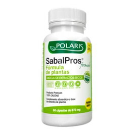 POLARIS Sabalpros 60 Cápsulas | Extracto de Brócoli, Epilobium, Saw Palmetto, Zinc