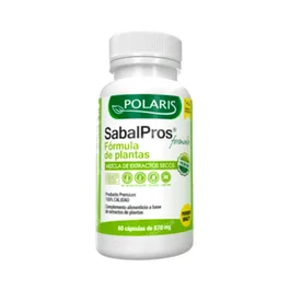 POLARIS Sabalpros 60 Cápsulas | Extracto de Brócoli, Epilobium, Saw Palmetto, Zinc