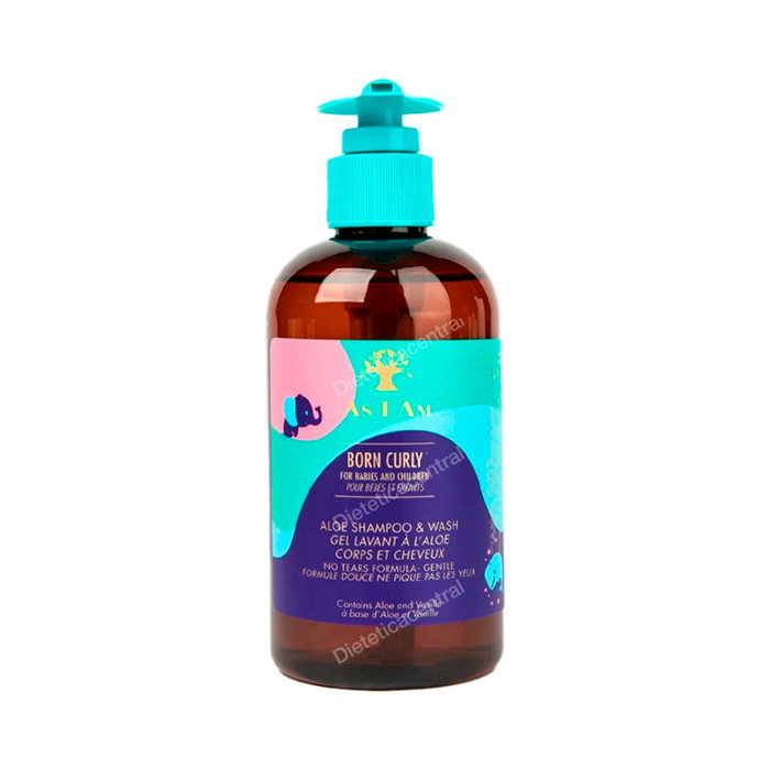 As I Am Born Curly Aloe Shampoo & Wash 240ml As I Am Born Curly Aloe Shampoo & Wash 240ml