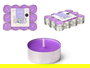 Acorde Set 24 Velas Tea Light 4h Lavanda 15x3x11.2cm (Set de 24)