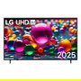 LG 65" 165.1 cm (65UA74006LB) Smart TV UHD 4K LED WebOS 25, WiFi, Bluetooth, HDR10, Negro