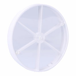 Edm Válvula antirretorno para extractor ø10cm Blanco