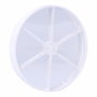 Edm Válvula antirretorno para extractor ø10cm Blanco