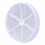 Edm Válvula antirretorno para extractor ø10cm Blanco