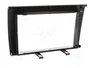ACV Bastidor de montaje de radio para Fiat 2 DIN, brillo negro