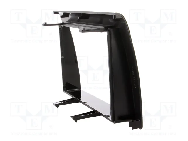 ACV Bastidor de montaje de radio para Fiat 2 DIN, brillo negro
