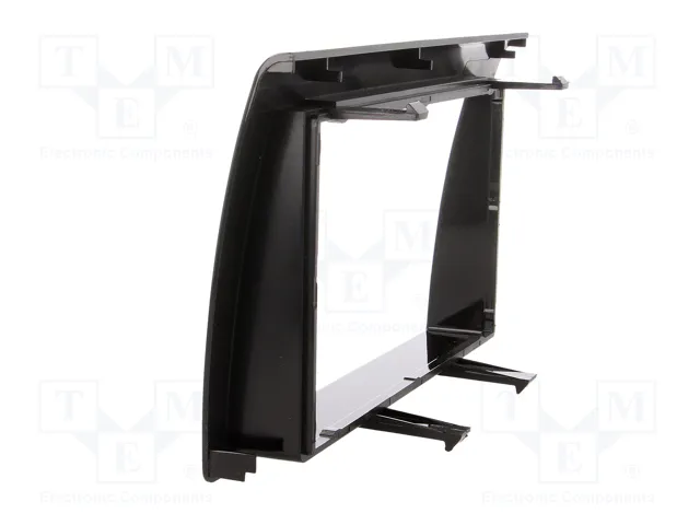 ACV Bastidor de montaje de radio para Fiat 2 DIN, brillo negro