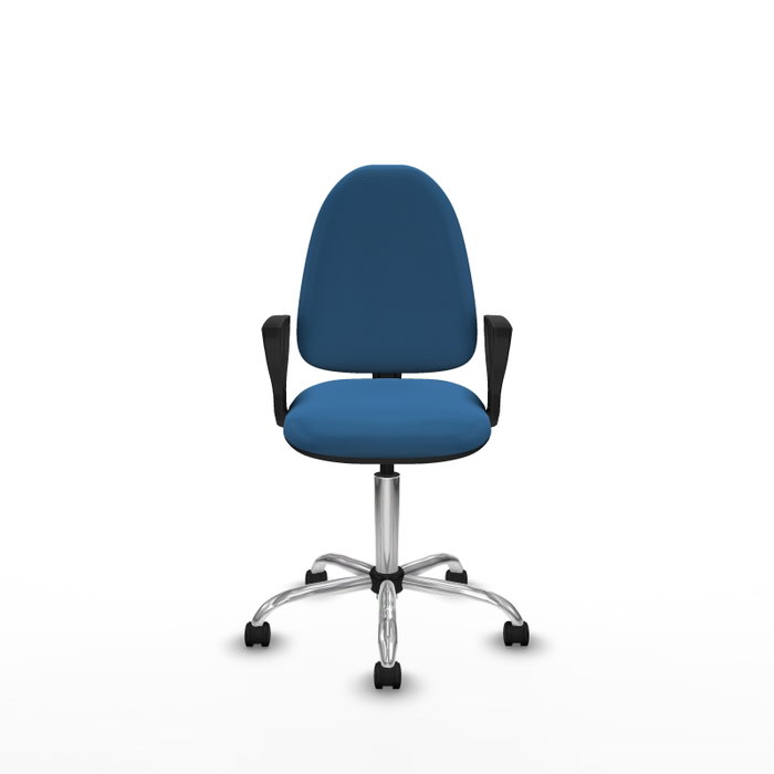 PIQUERAS Y CRESPO Silla de oficina Aýna Azul claro con mecanismo de doble maneta PIQUERAS Y CRESPO Silla de oficina Aýna Azul claro con mecanismo de doble maneta