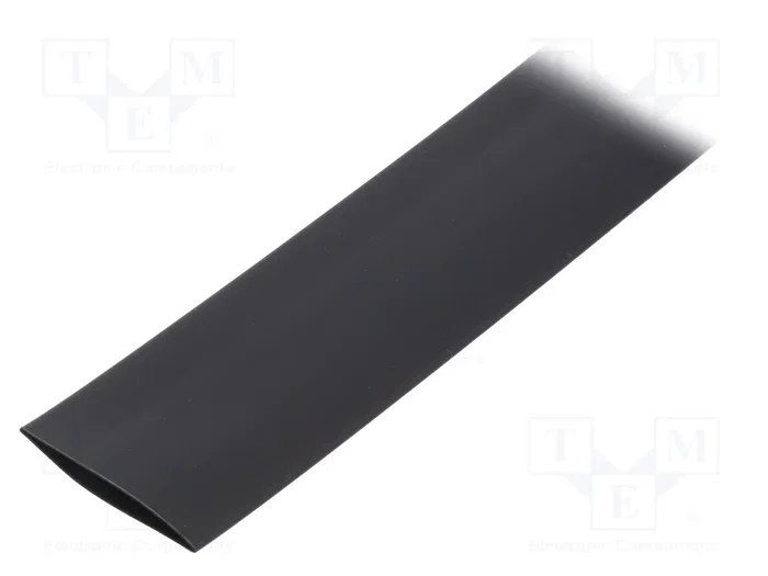 BM GROUP Tubo termoretráctil negro 25,4mm 2:1 1m BM GROUP Tubo termoretráctil negro 25,4mm 2:1 1m