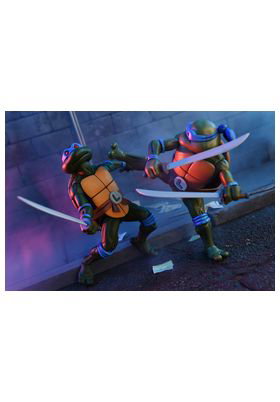 Ultimate Leonardo Vhs Scale Action Fig. 18 Cm Teenage Mutant Ninja Turtles Cartoon
