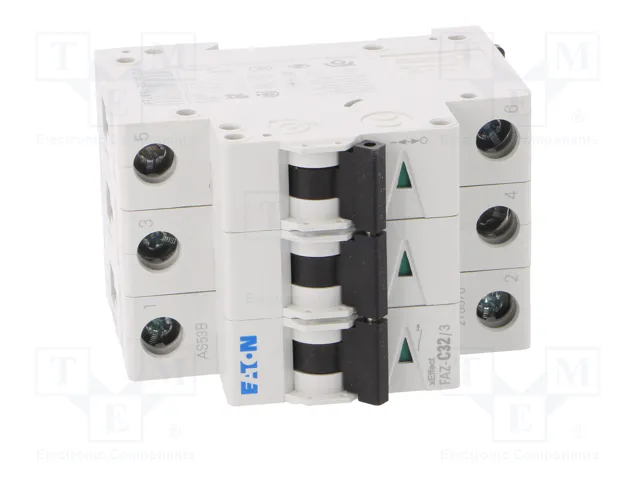 EATON ELECTRIC FAZ-C32/3 Interruptor Magnetotérmico 32A 3 Polos 15kA