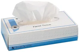 Henry Schein Pañuelo Facial 100 Unidades Suave Absorbente 2 Capas 21x20.5cm Blanco