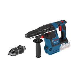Bosch Taladro Percutor GBH 18V-26 F SDS Plus Profesional con Motor Brushless, Energía de Impacto 2.6J, 18V, Incluye 2 Baterías 5.5Ah y Maletín GAL 1880CV GD1