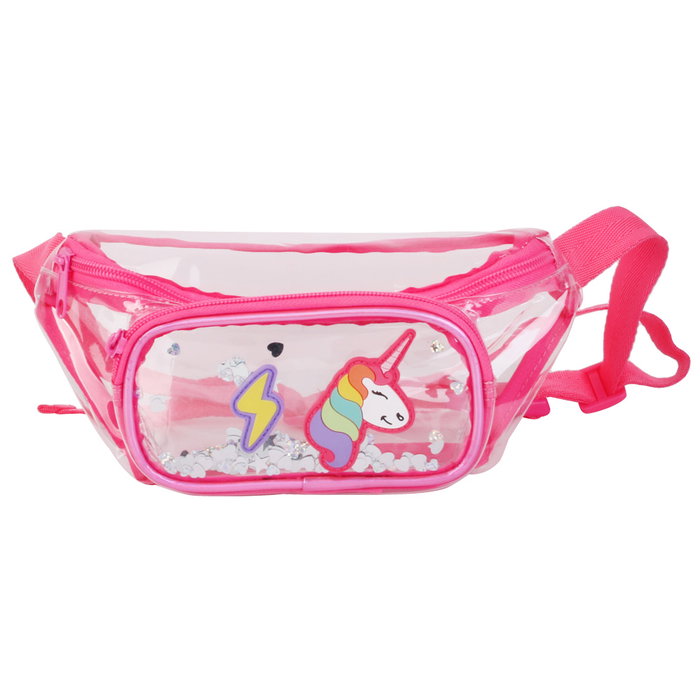 The Concept Factory Riñonera Infantil Rosa Parches