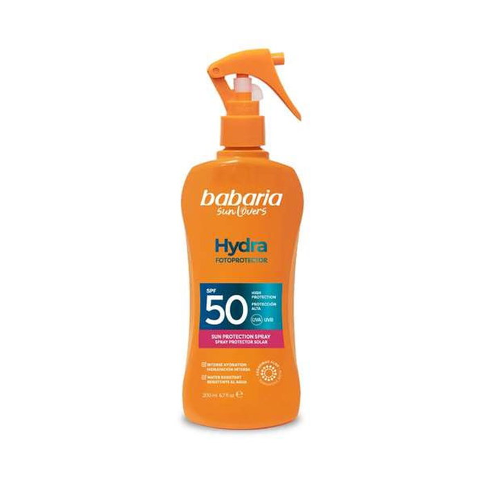 Babaria Sun Lovers Hydra Spray Protector Solar SPF50 200ml Babaria Sun Lovers Hydra Spray Protector Solar SPF50 200ml