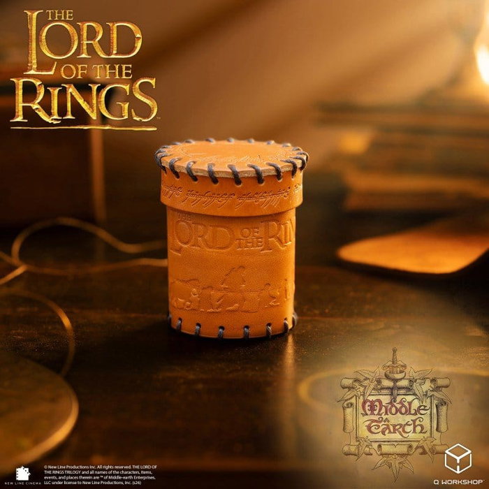Q Workshop Cubilete para Dados El Señor de los Anillos La Comunidad del Anillo