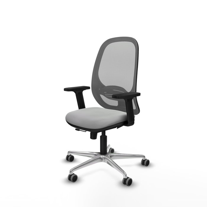 PIQUERAS Y CRESPO Silla de oficina Cilanco Gris con mecanismo Sincro/Traslack PIQUERAS Y CRESPO Silla de oficina Cilanco Gris con mecanismo Sincro/Traslack