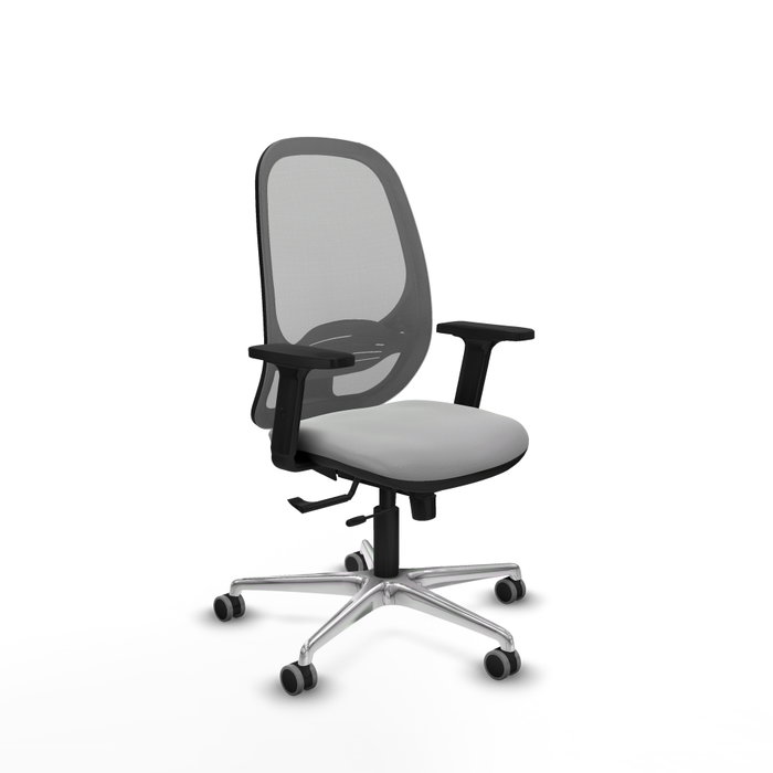 PIQUERAS Y CRESPO Silla de oficina Cilanco Gris con mecanismo Sincro/Traslack PIQUERAS Y CRESPO Silla de oficina Cilanco Gris con mecanismo Sincro/Traslack