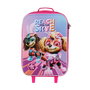 Maleta Trolley Soft 3D Mighty Paw Patrol La Patrulla Canina Rosa