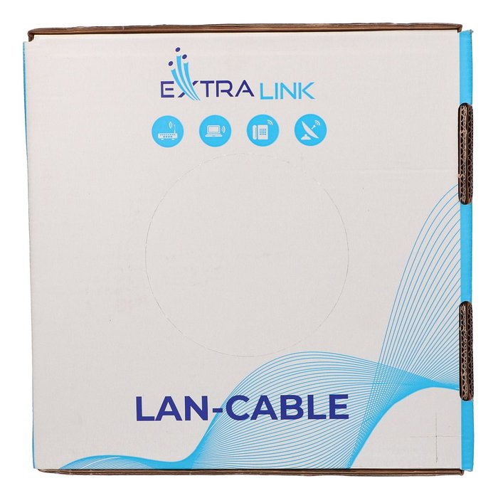 Extralink EX.96655 Cat6A U/UTP Cable de Red para Interiores 100m Extralink EX.96655 Cat6A U/UTP Cable de Red para Interiores 100m