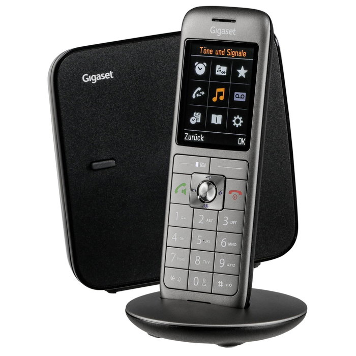 Gigaset CL 660 Teléfono DECT Inalámbrico Antracita/Negro Gigaset CL 660 Teléfono DECT Inalámbrico Antracita/Negro