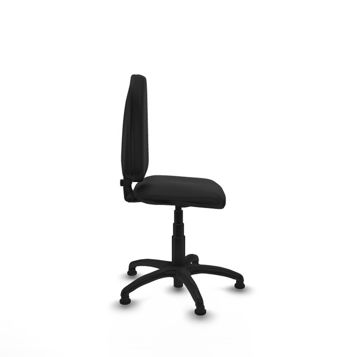 PIQUERAS Y CRESPO Silla de oficina Aýna en Similpiel Negro sin brazos PIQUERAS Y CRESPO Silla de oficina Aýna en Similpiel Negro sin brazos