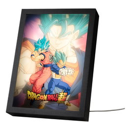 Dragon Ball Super Lámina LED enmarcada