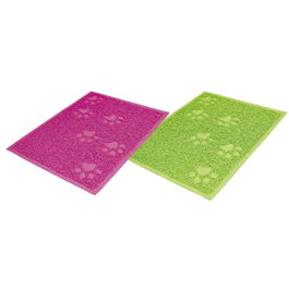 Croci Alfombra Gatera para Arenero 40x30 cm Rectangular de PVC