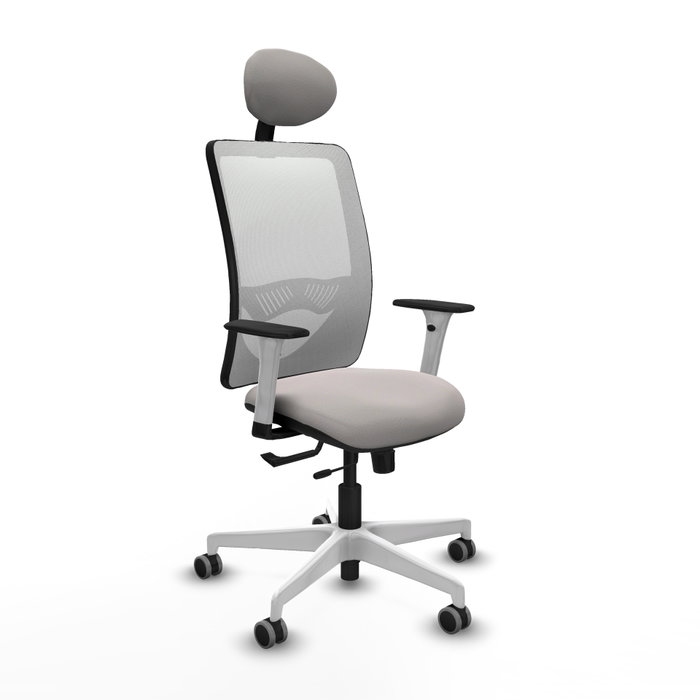 PIQUERAS Y CRESPO Silla de oficina Zulema con mecanismo Sincro/Traslack, Blanco PIQUERAS Y CRESPO Silla de oficina Zulema con mecanismo Sincro/Traslack, Blanco