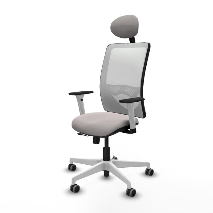 PIQUERAS Y CRESPO Silla de oficina Zulema con mecanismo Sincro/Traslack, Blanco PIQUERAS Y CRESPO Silla de oficina Zulema con mecanismo Sincro/Traslack, Blanco