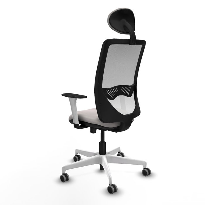 PIQUERAS Y CRESPO Silla de oficina Zulema con mecanismo Sincro/Traslack, Blanco PIQUERAS Y CRESPO Silla de oficina Zulema con mecanismo Sincro/Traslack, Blanco
