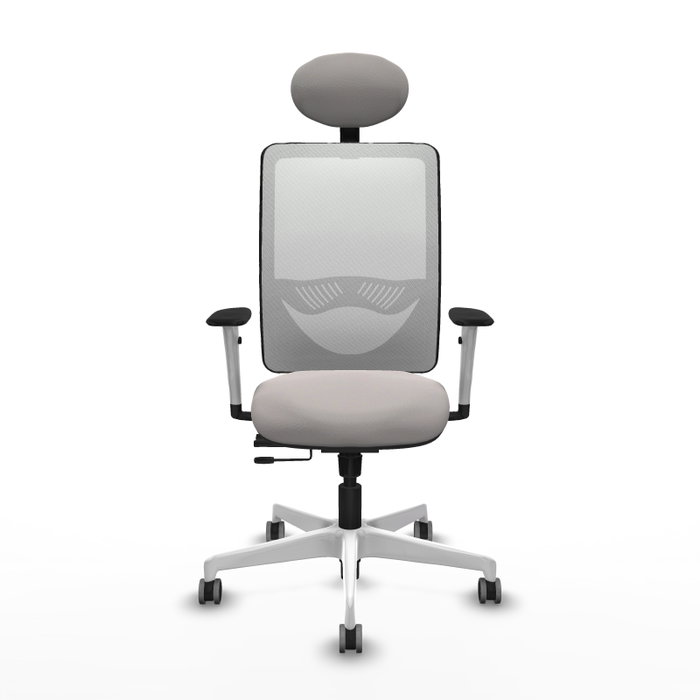 PIQUERAS Y CRESPO Silla de oficina Zulema con mecanismo Sincro/Traslack, Blanco PIQUERAS Y CRESPO Silla de oficina Zulema con mecanismo Sincro/Traslack, Blanco